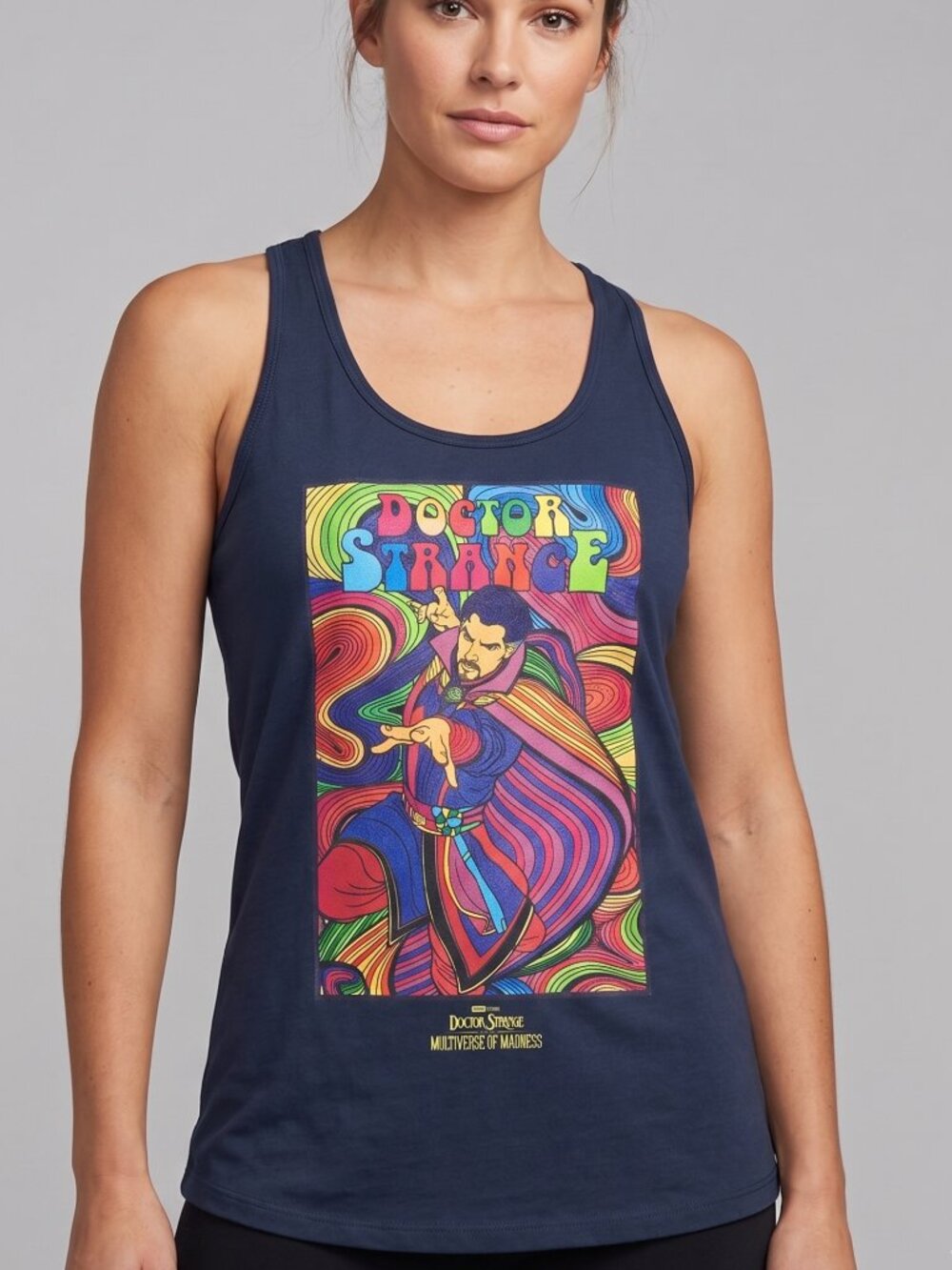 NWOT | Marvel Doctor Strange Multiverse of Madness Psych Racerback Tank | XSmall